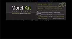 Desktop Screenshot of morphartcreations.com